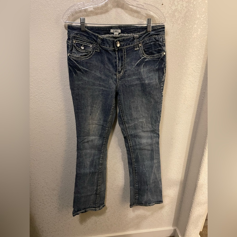 Jeans with bling
